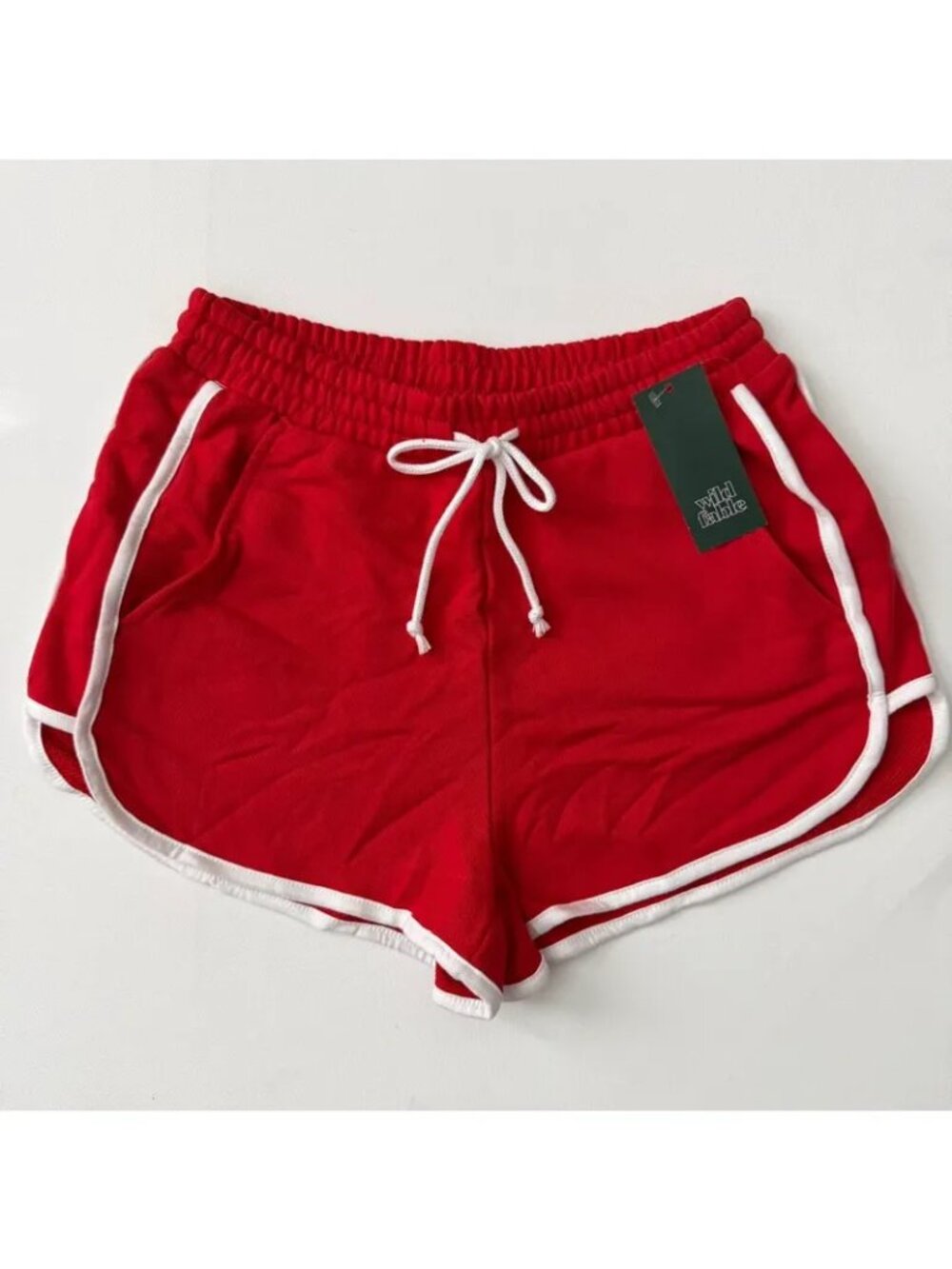 Wild Fable Women’s Red Jogger Shorts Size S